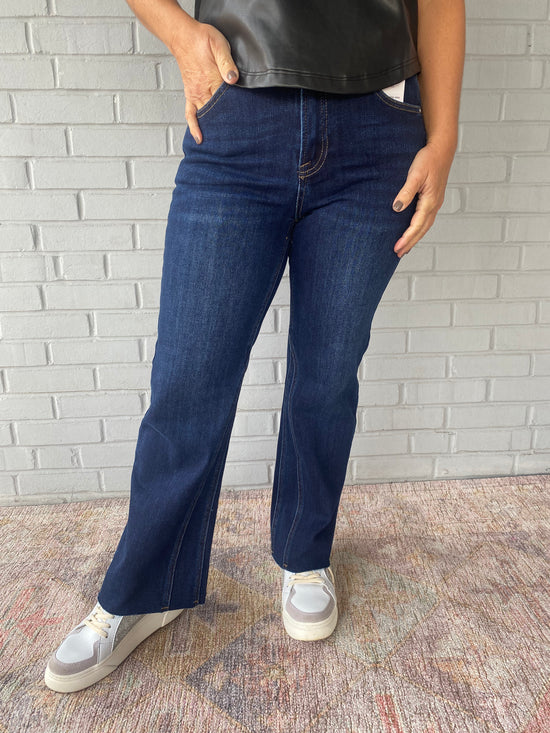 Abigail Mid-Rise Flare Jeans