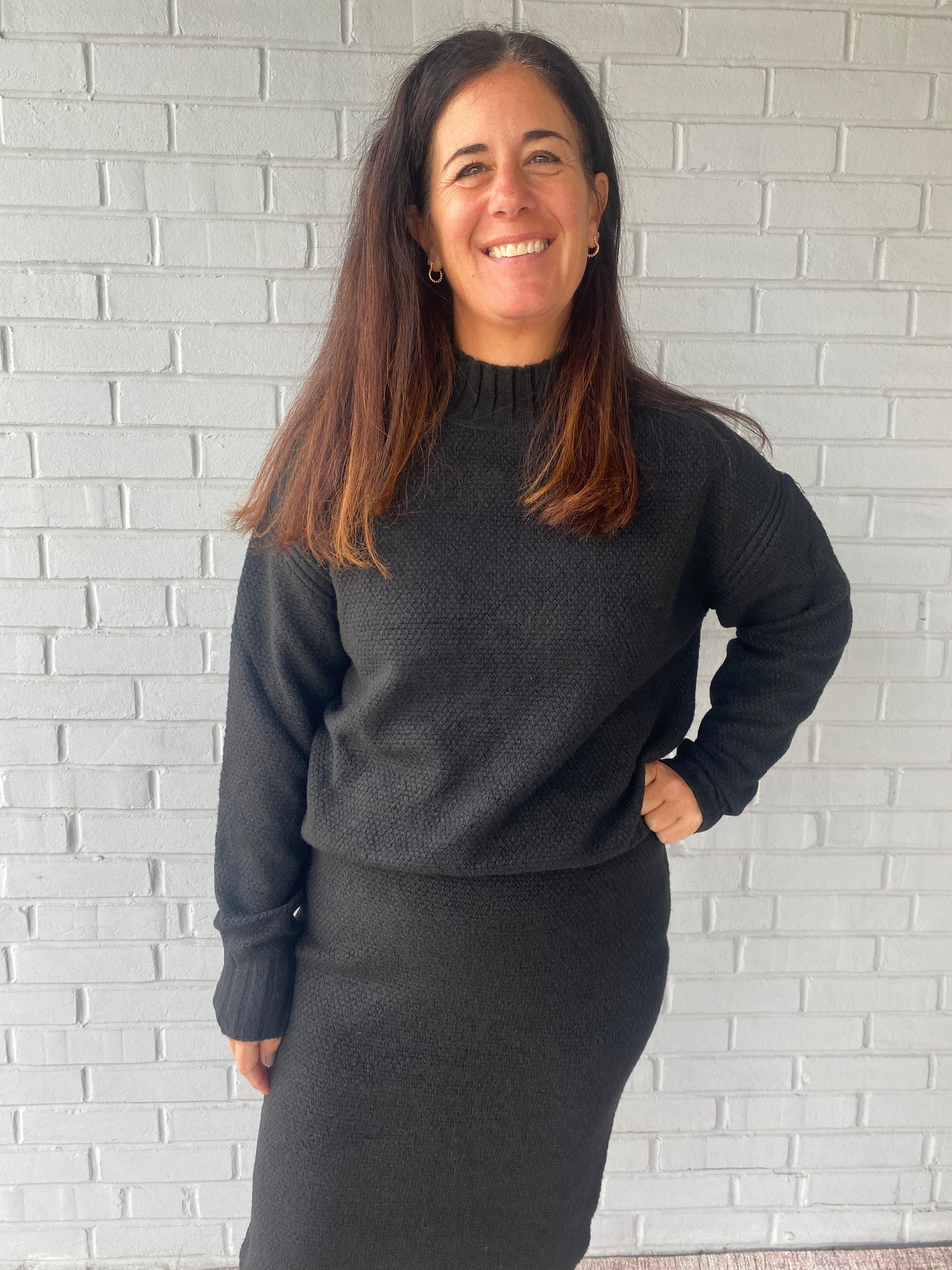 Monica Mock Sweater