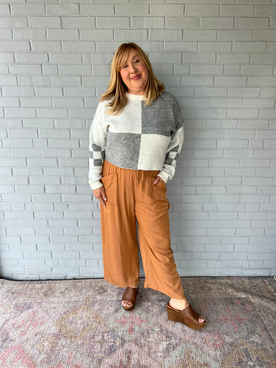 Fall Traveling Pants in Camel