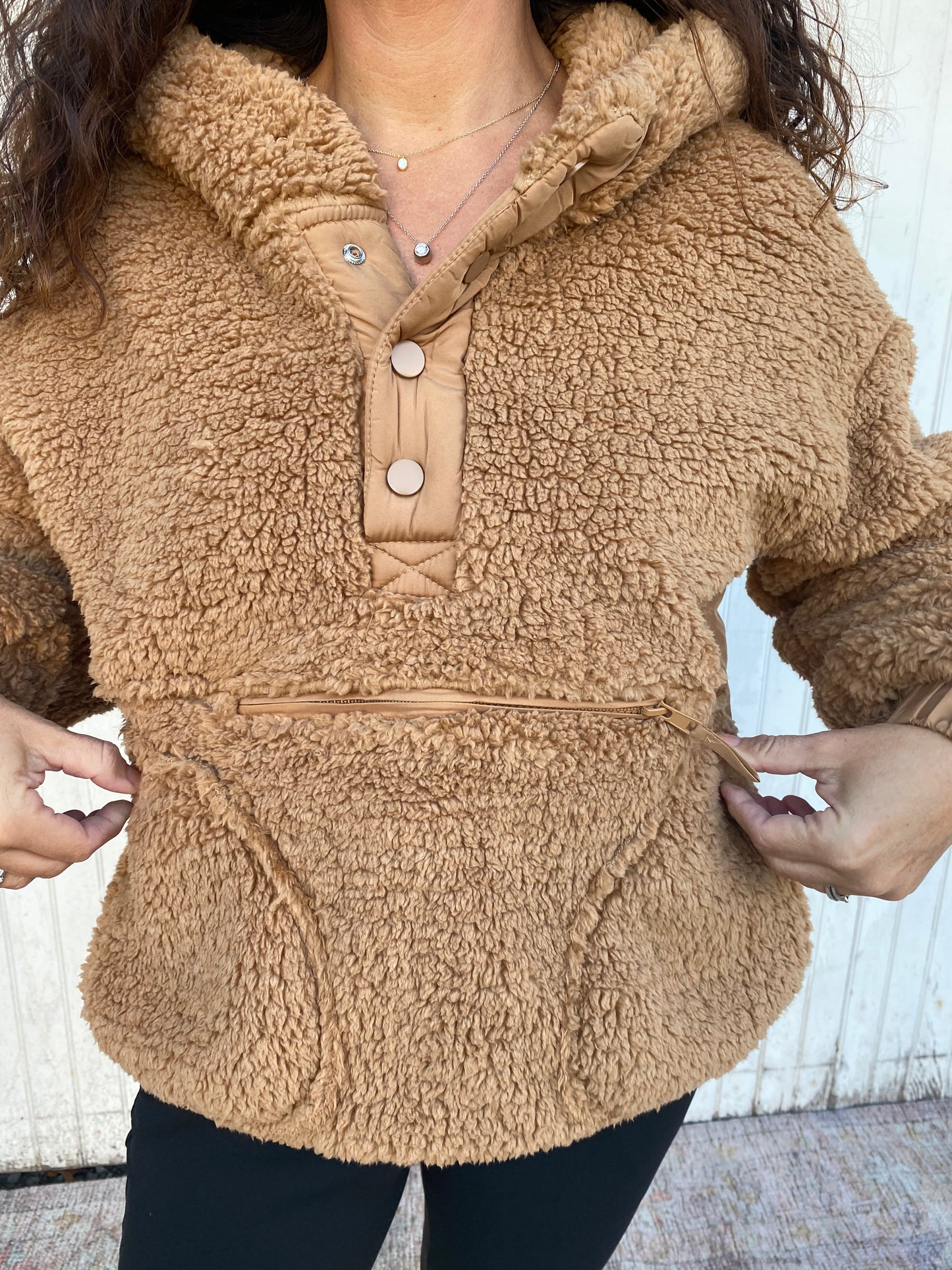 Nearest & Dearest Pullover Taupe