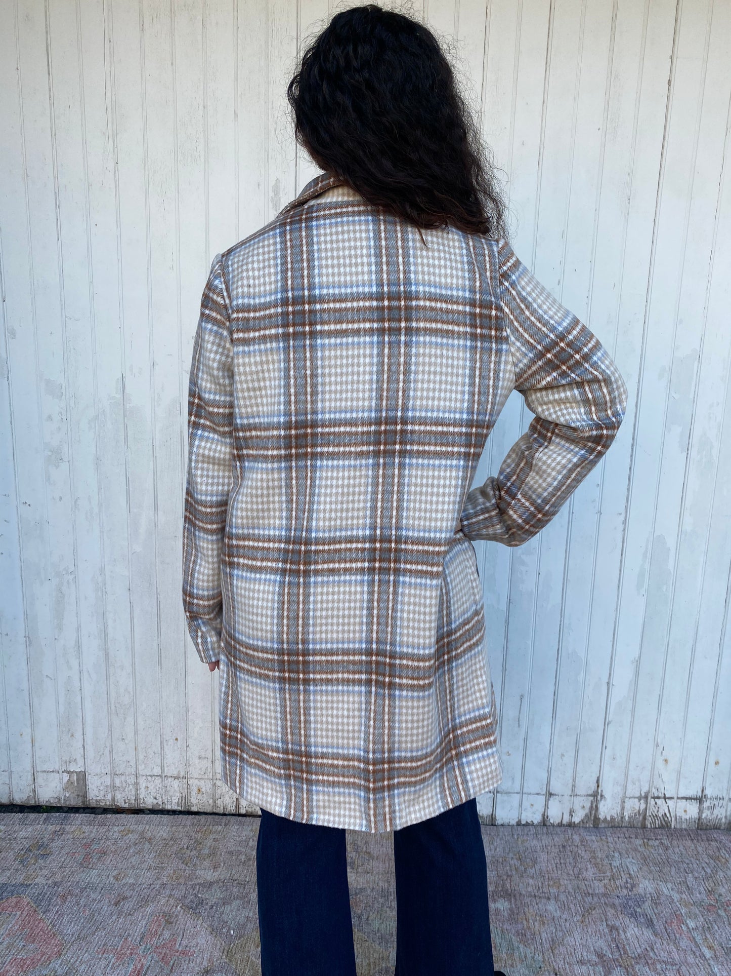 Angelina Plaid Coat