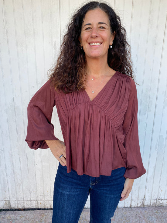 Wine Time Blouse