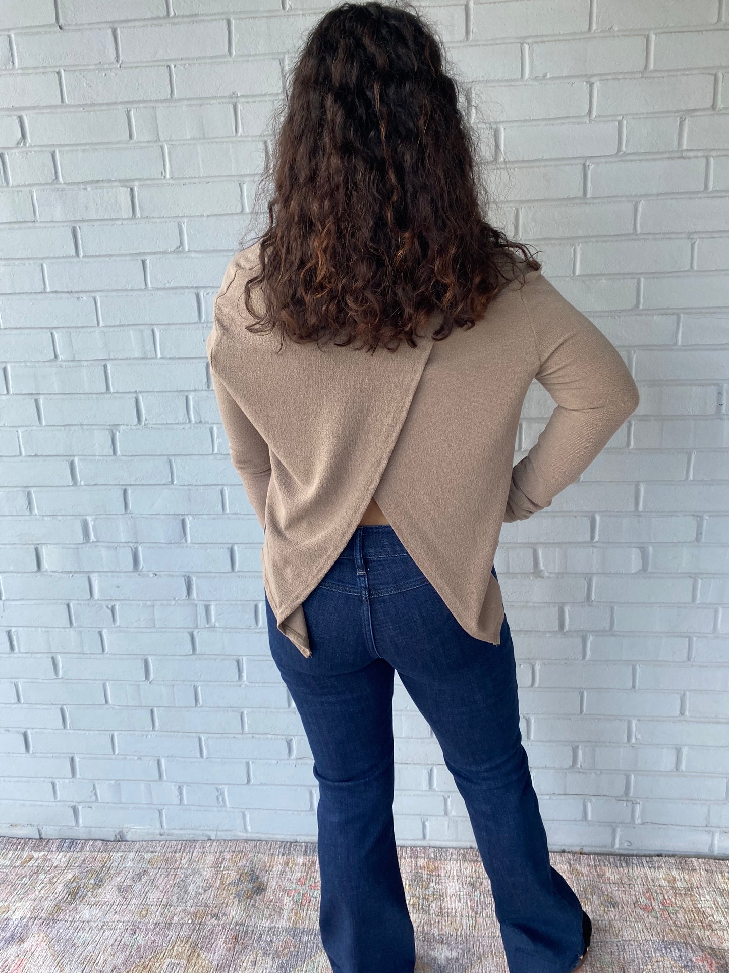 Stacy Top Taupe