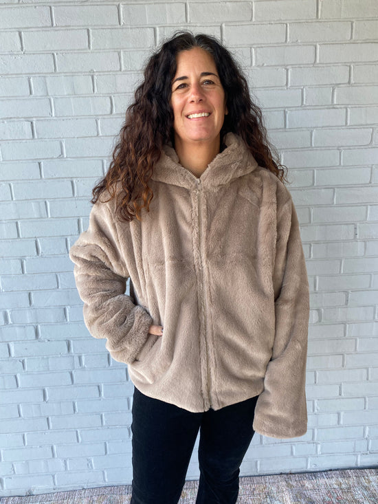 Snuggle Me Faux Fur Jacket