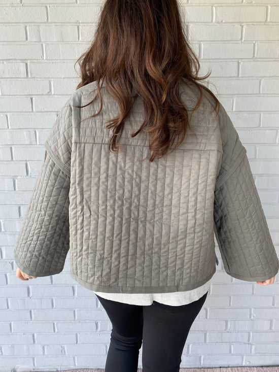 Moody Monday Quilted Jacket