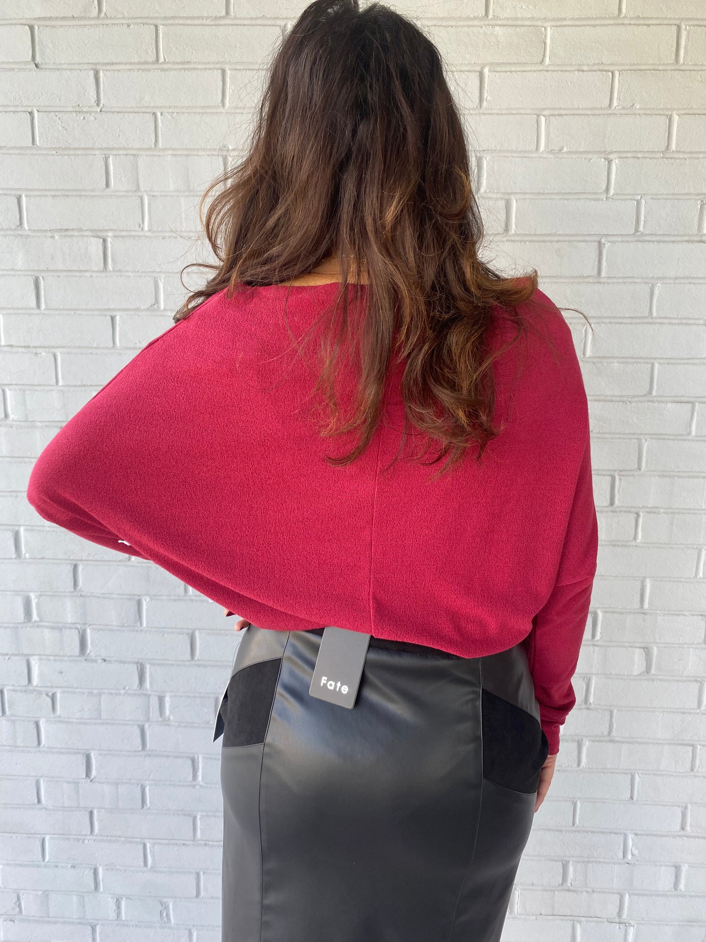 Fearless Off the Shoulder Wine