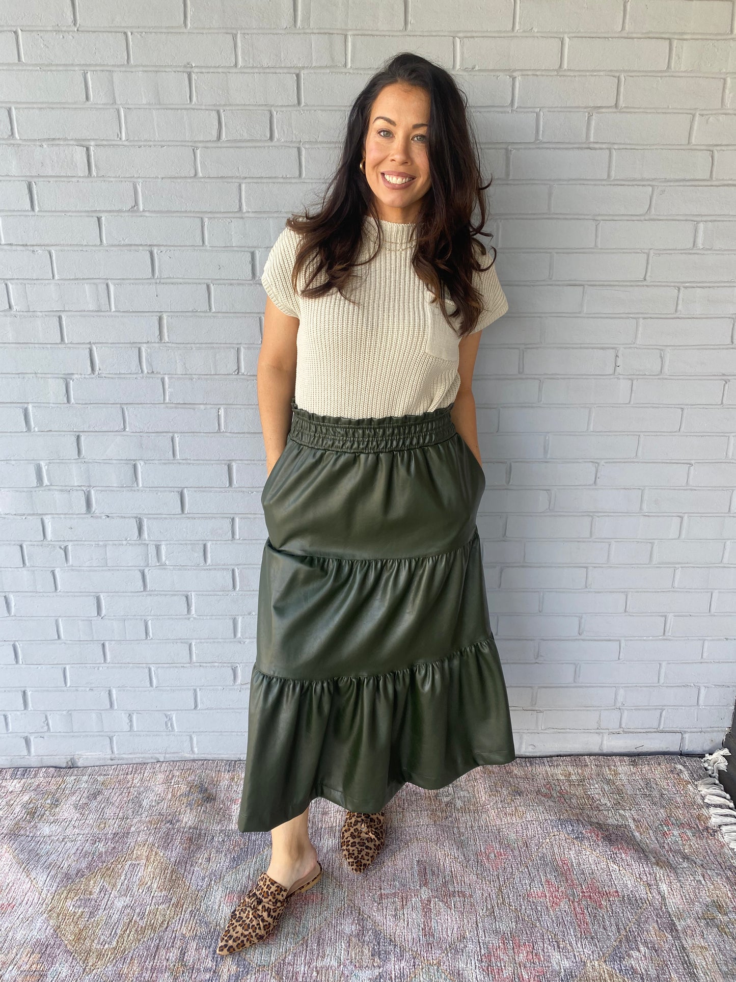 Sway All Day Tiered Skirt