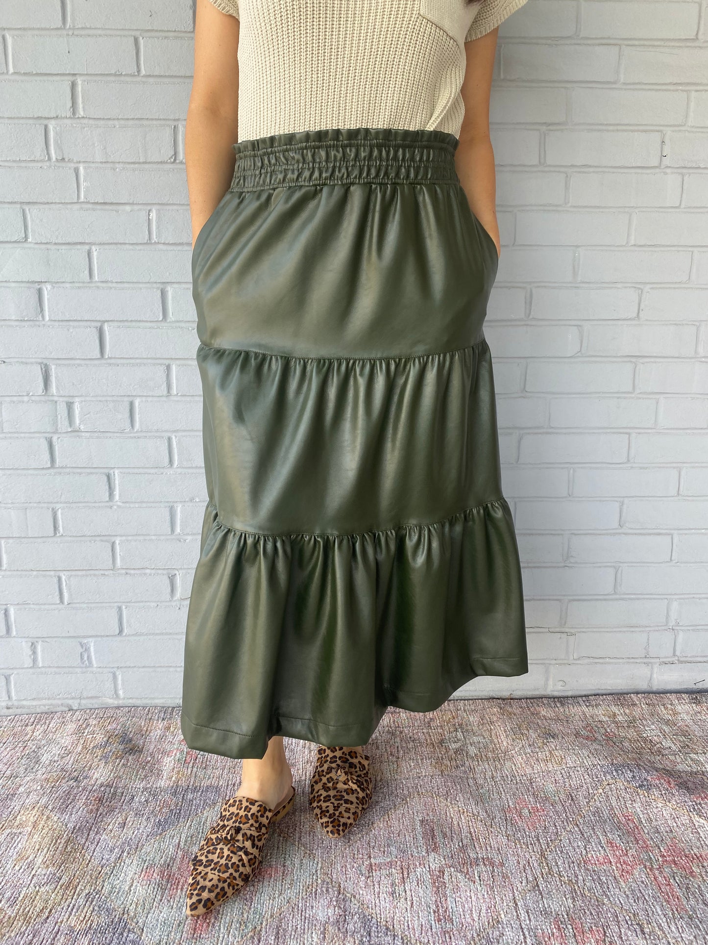 Sway All Day Tiered Skirt