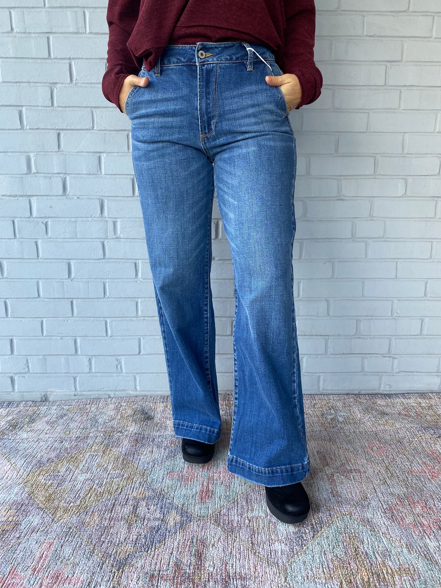 Trudy Trousers in Denim