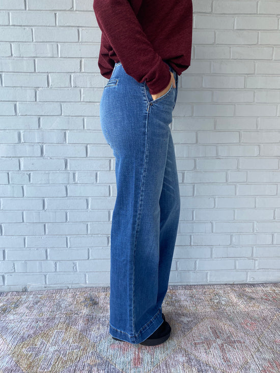Trudy Trousers in Denim