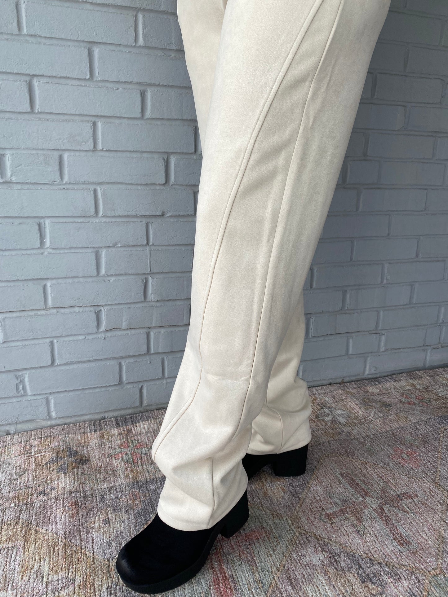 Sally Suede Pants
