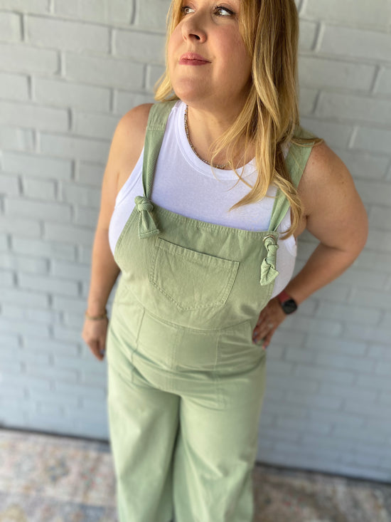 The Donna Overall in Ash Green