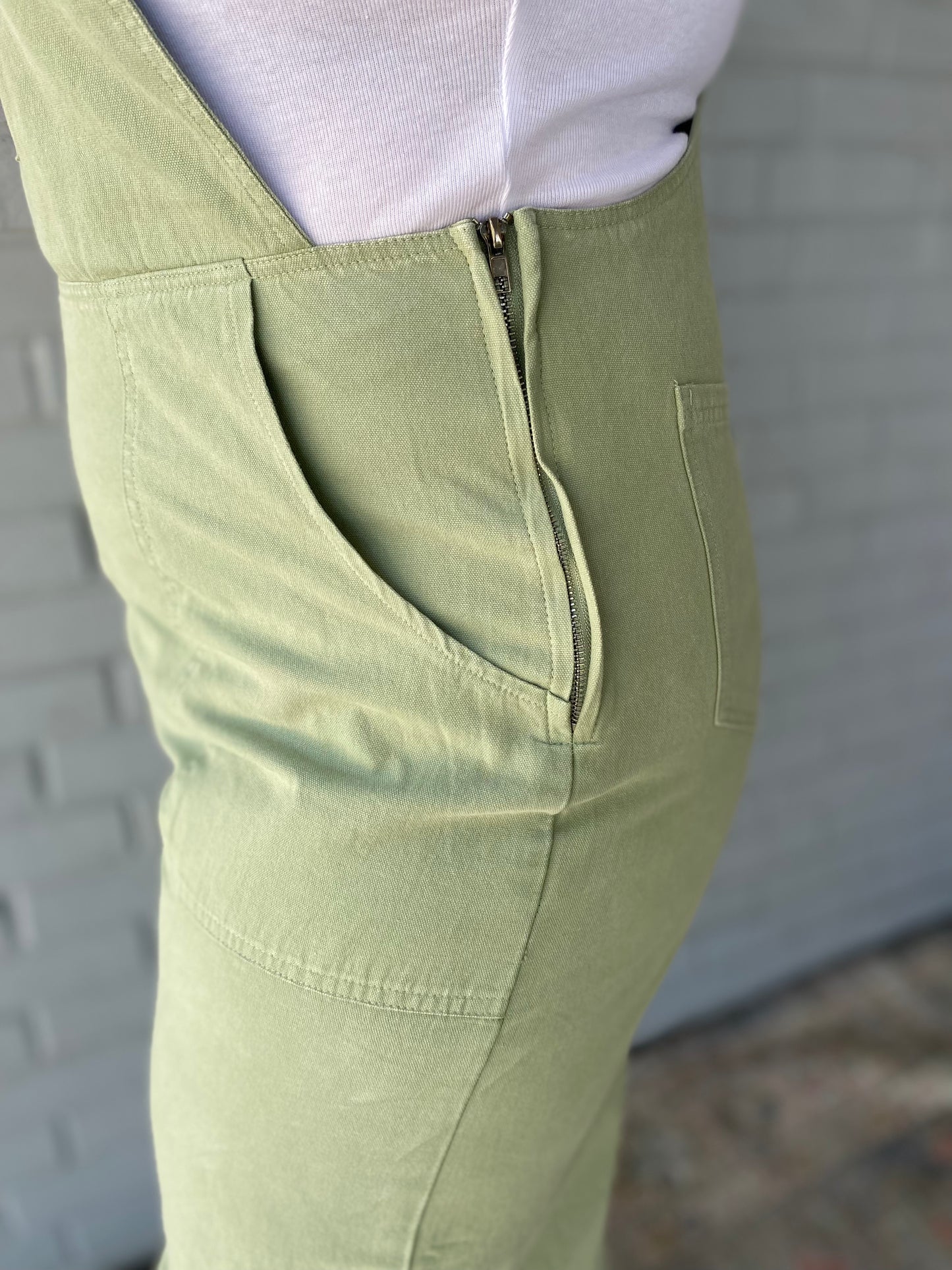 The Donna Overall in Ash Green