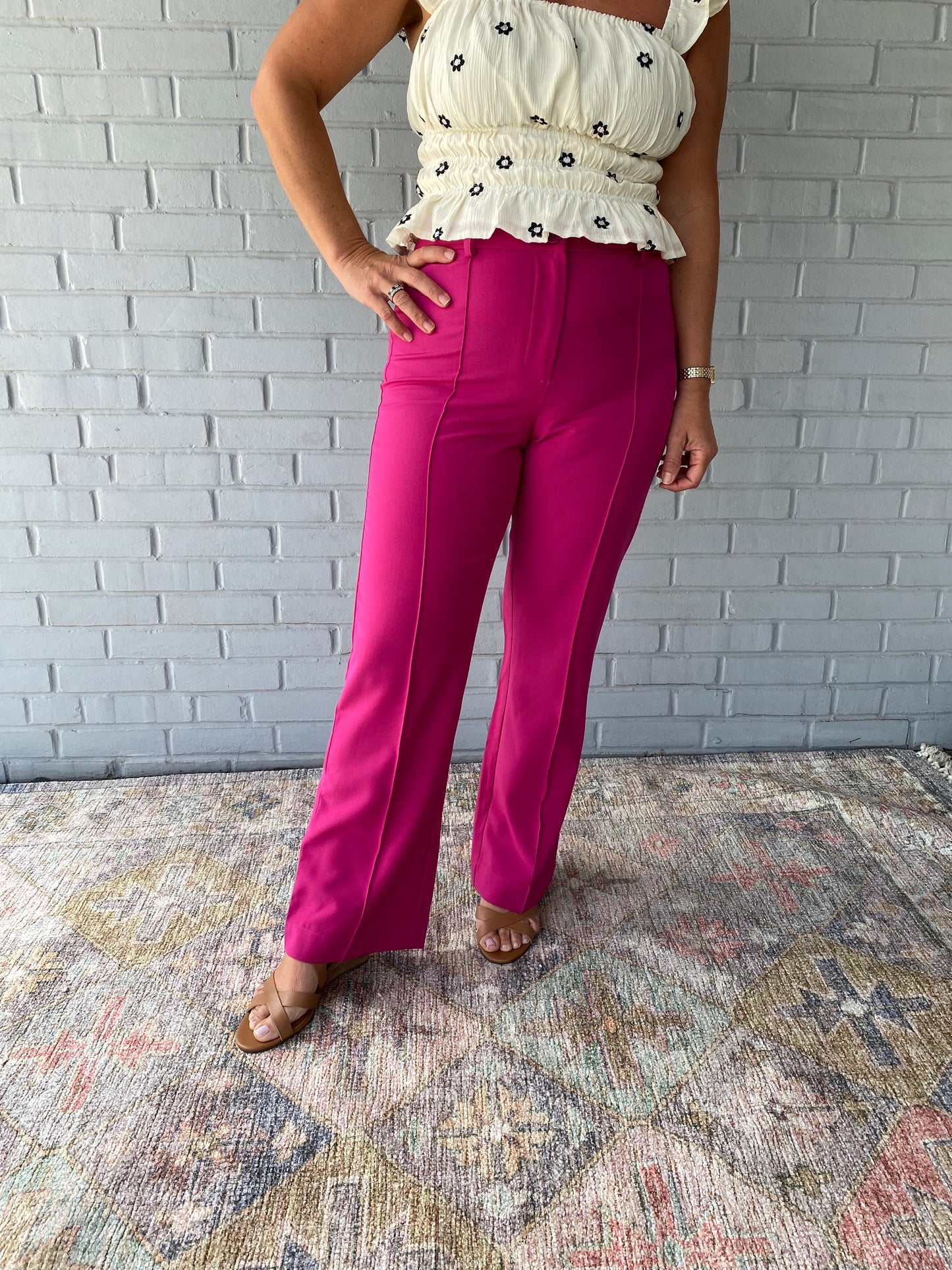 Feeling Fuchsia Pant