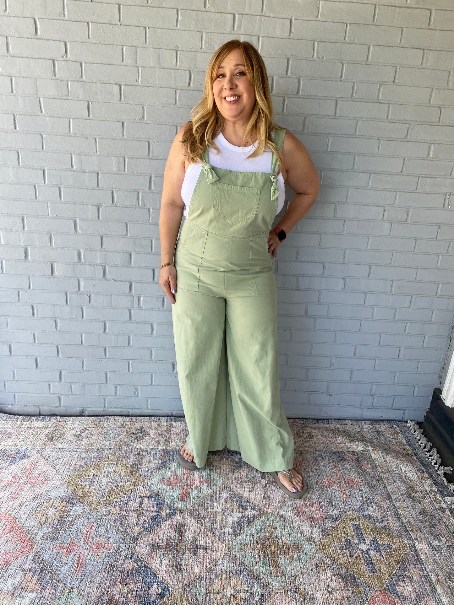 The Donna Overall in Ash Green