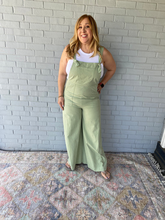 The Donna Overall in Ash Green
