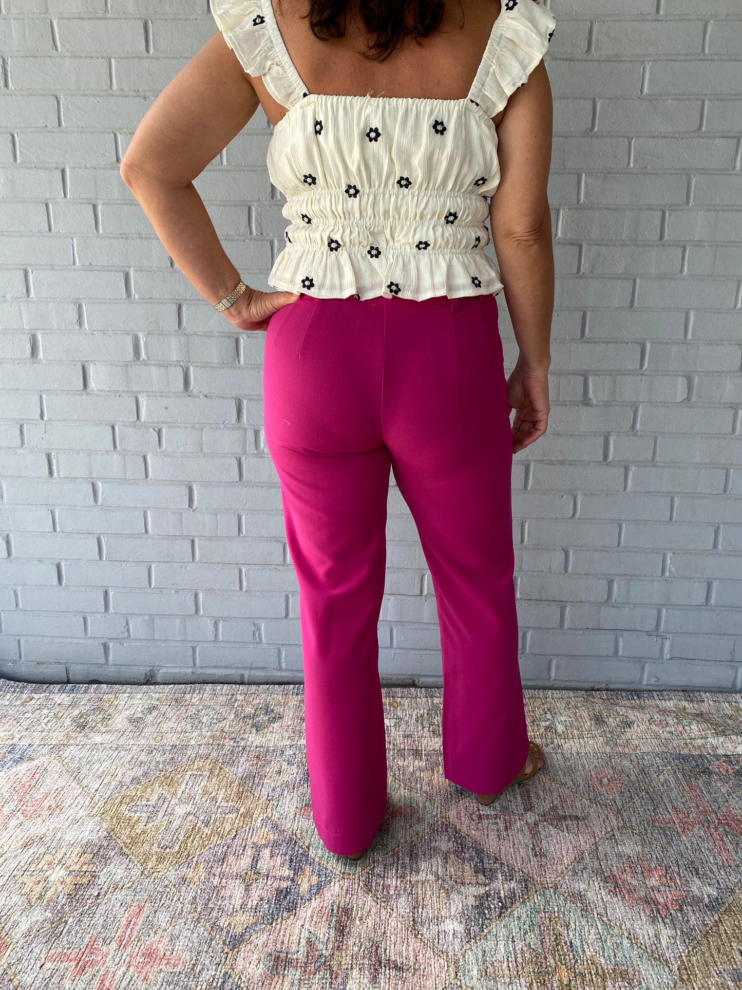 Feeling Fuchsia Pant
