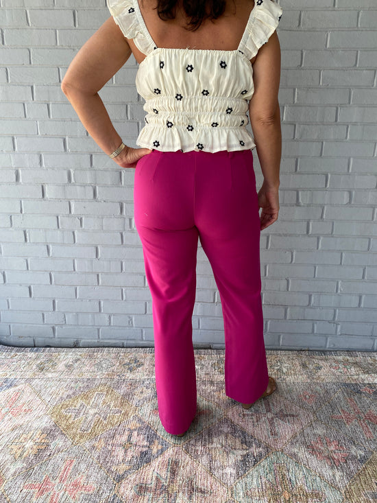Feeling Fuchsia Pant