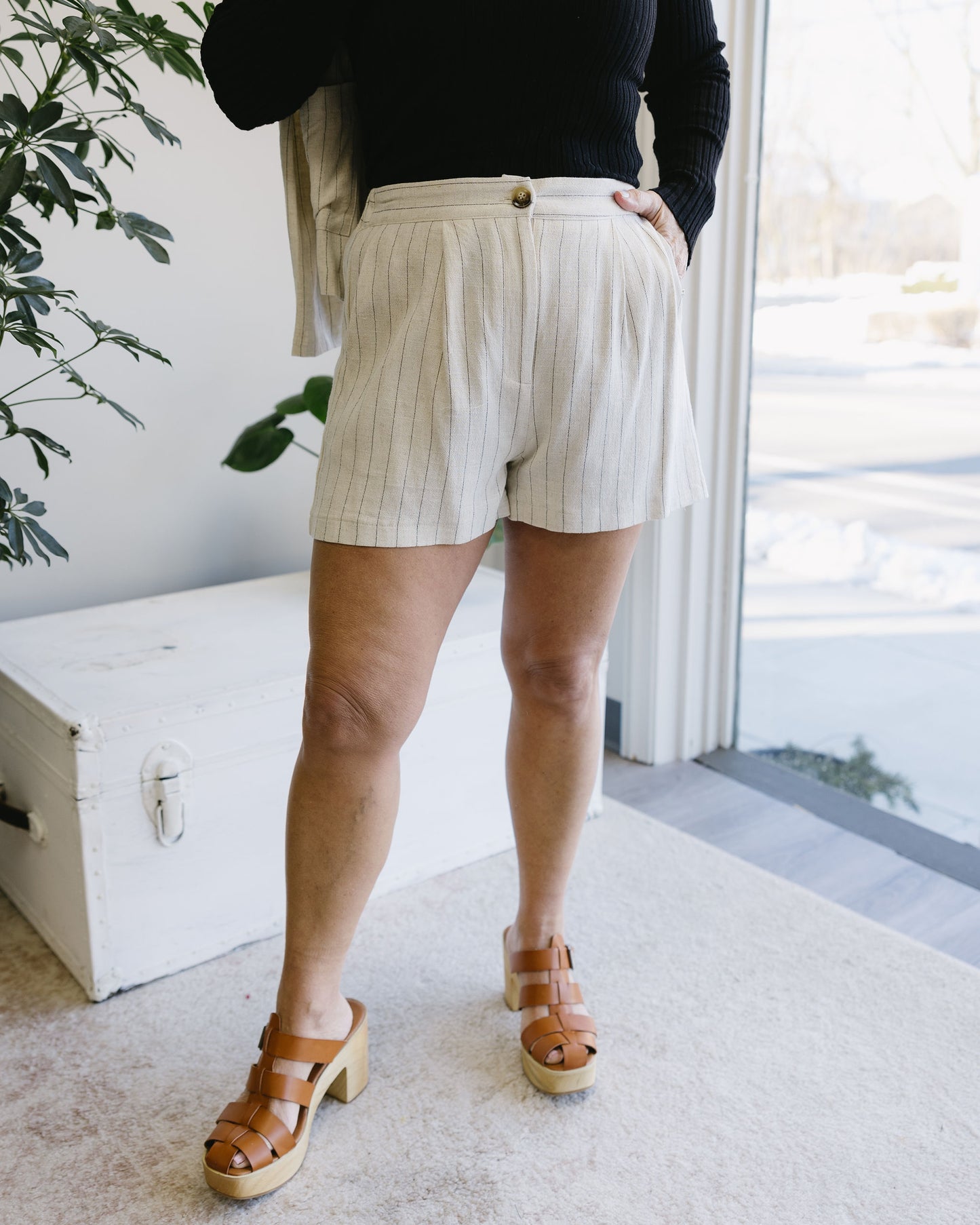Prepped and Ready Shorts Taupe