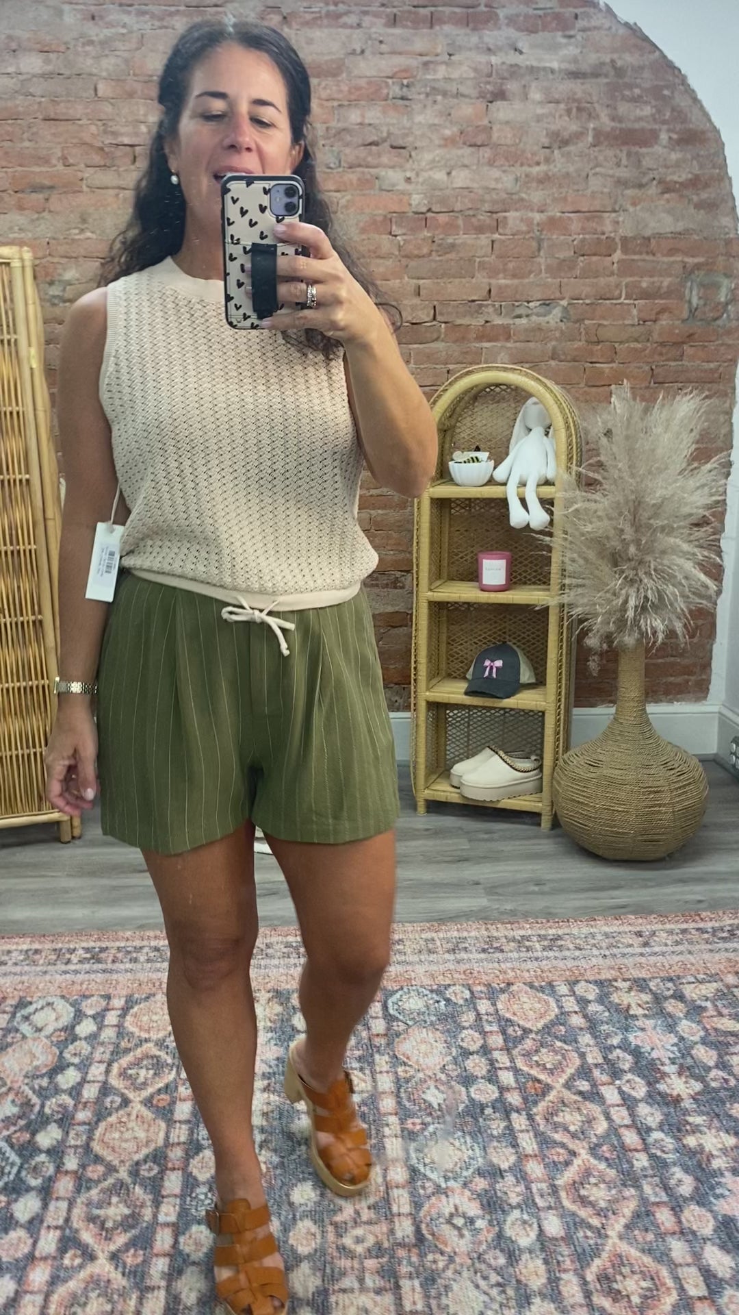 Prepped and Ready Shorts Olive