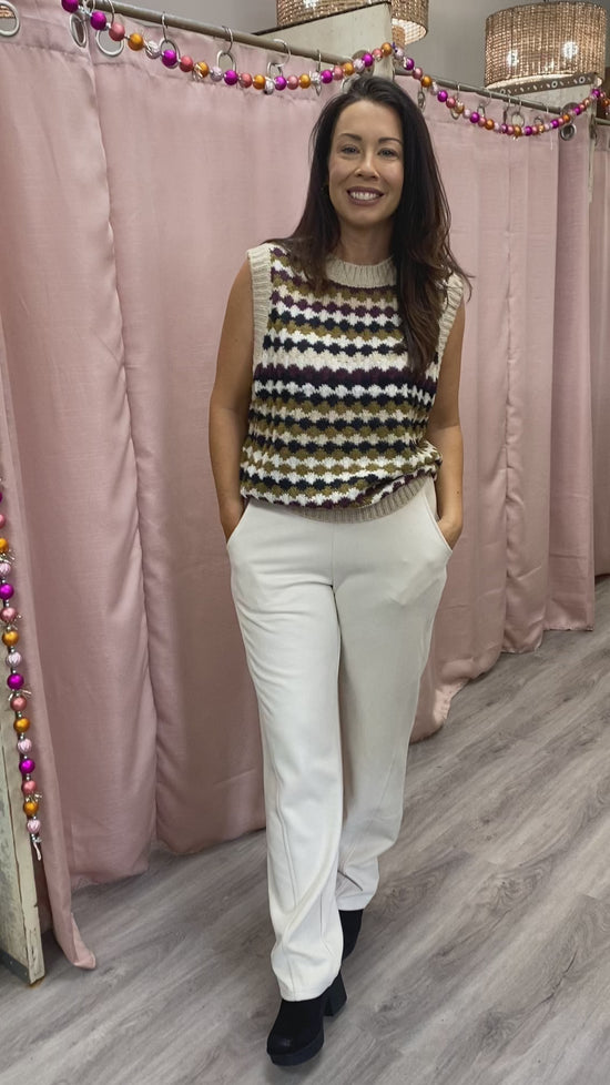 Load and play video in Gallery viewer, Sally Suede Pants
