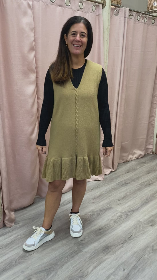 Load and play video in Gallery viewer, Carrying On Sweater Dress
