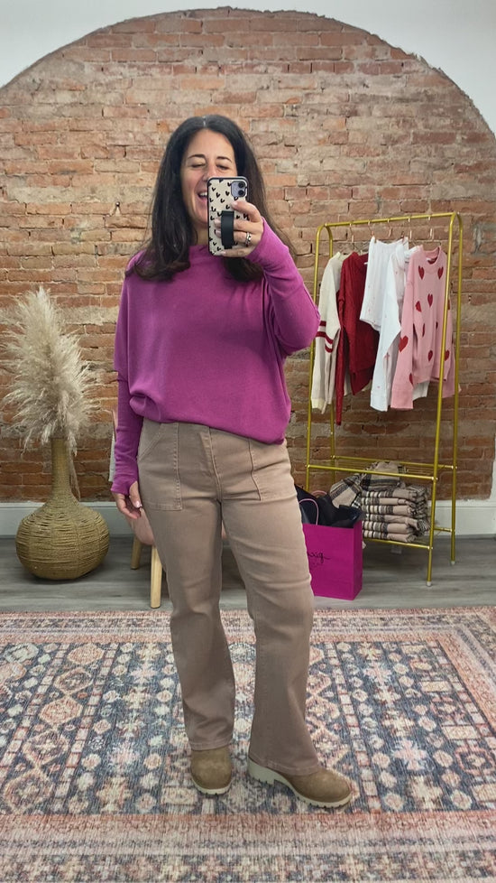 Load and play video in Gallery viewer, Maeve in Mauve Denim
