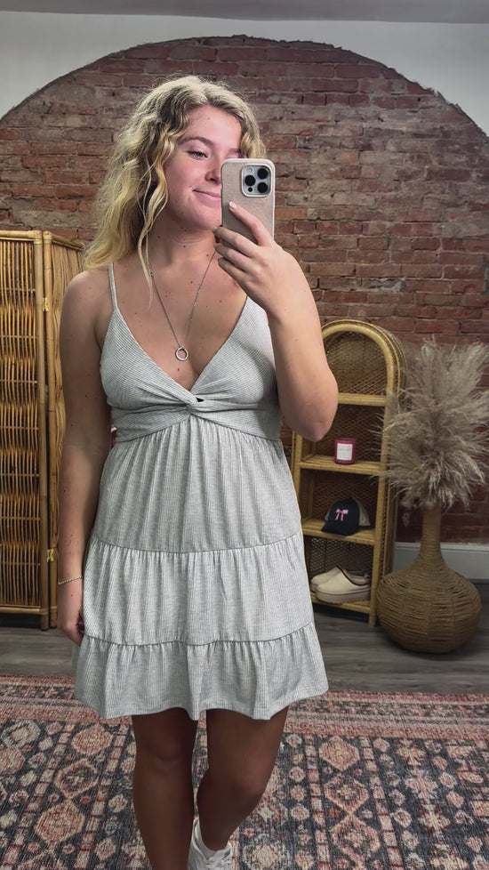 The Summer Dress in Harbor Grey