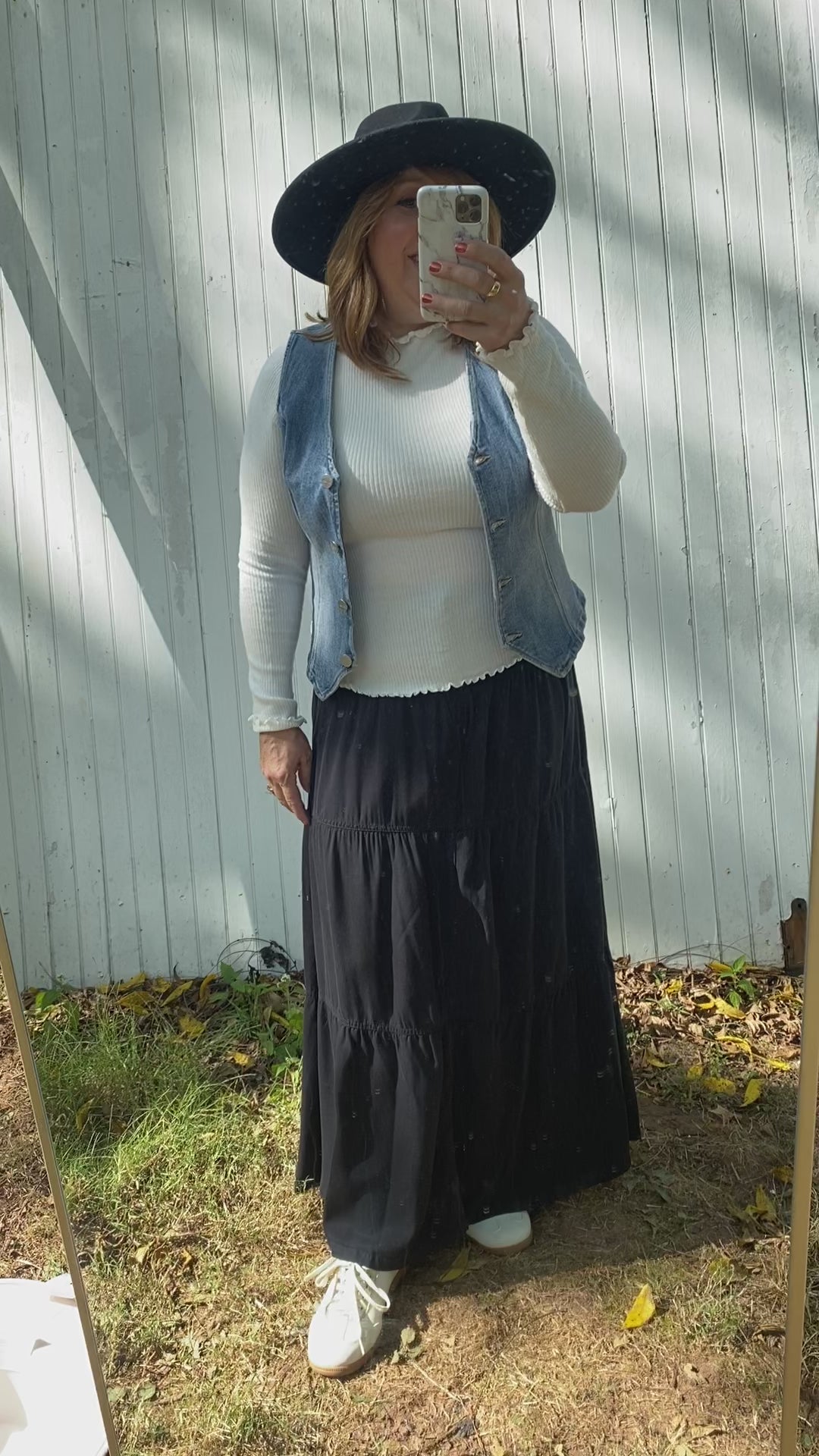 Tier Drops Maxi Skirt