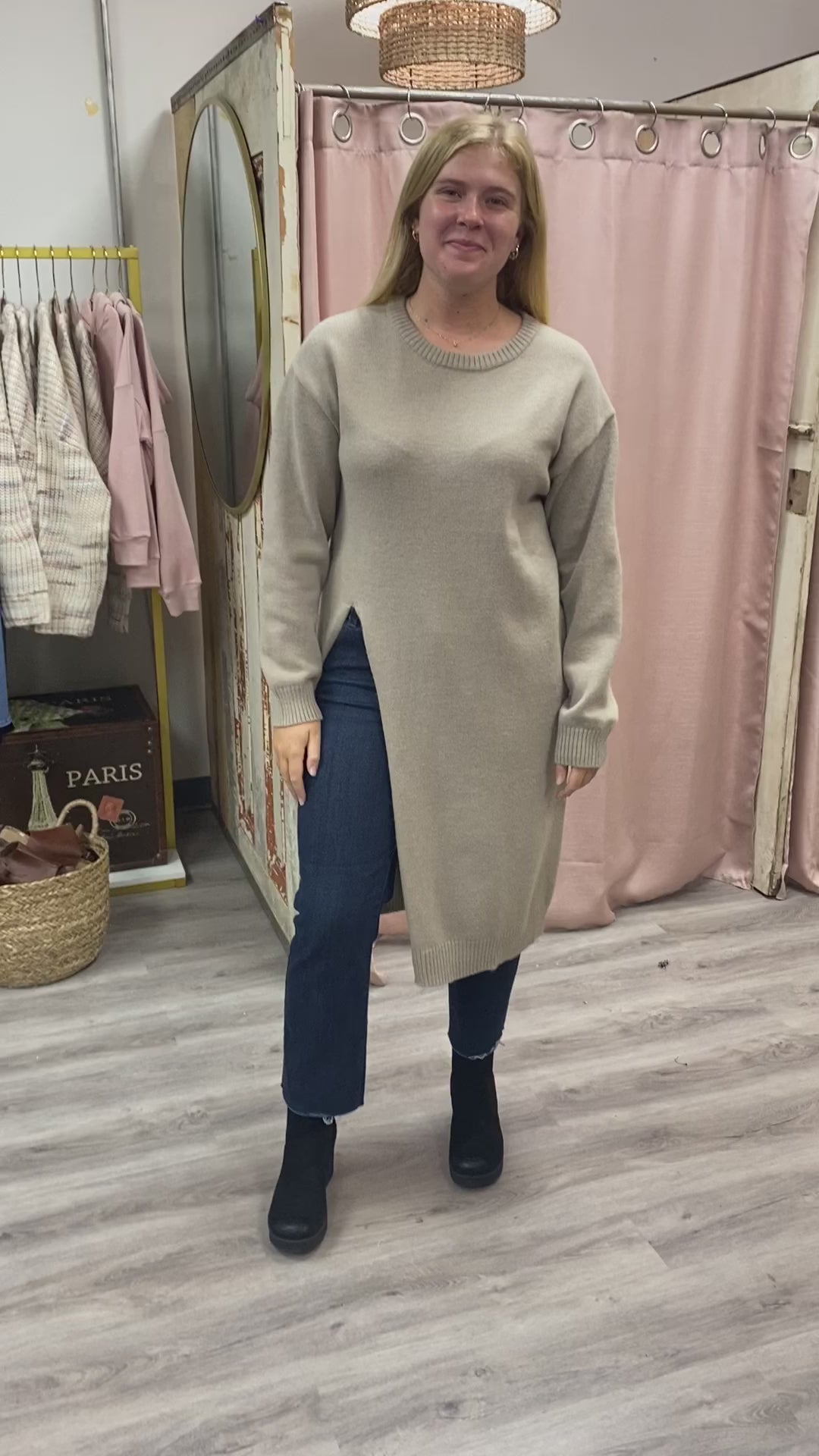 Load and play video in Gallery viewer, Modern Classic Sweater
