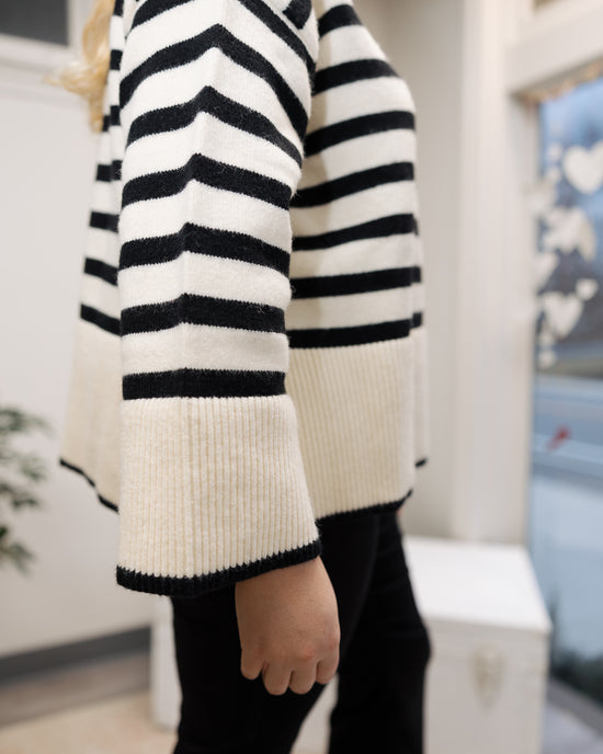 Load image into Gallery viewer, All The Time Striped Turtleneck
