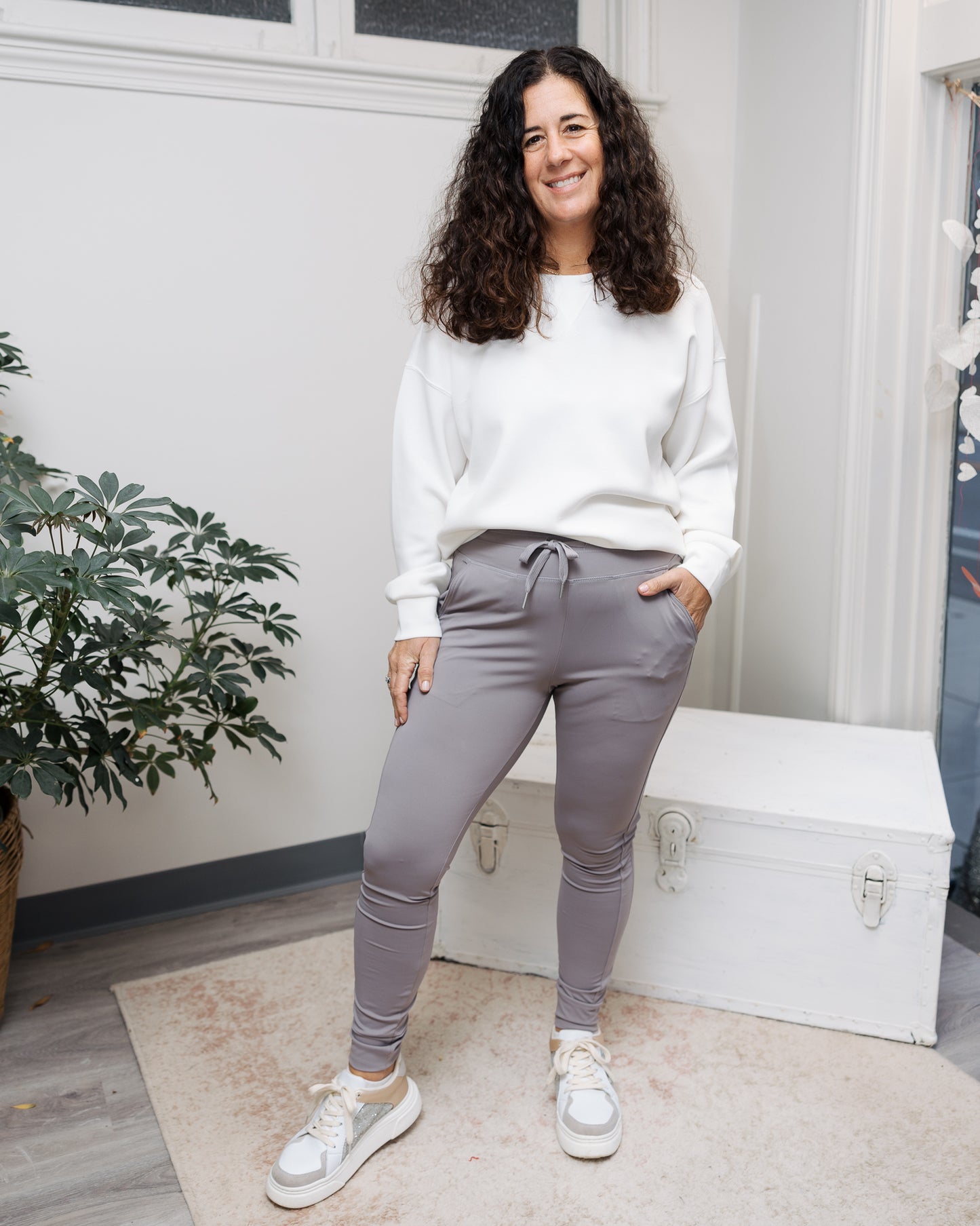 Lucy Joggers in Grey