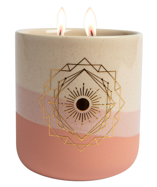 Ceramic Gratitude Scented Candle