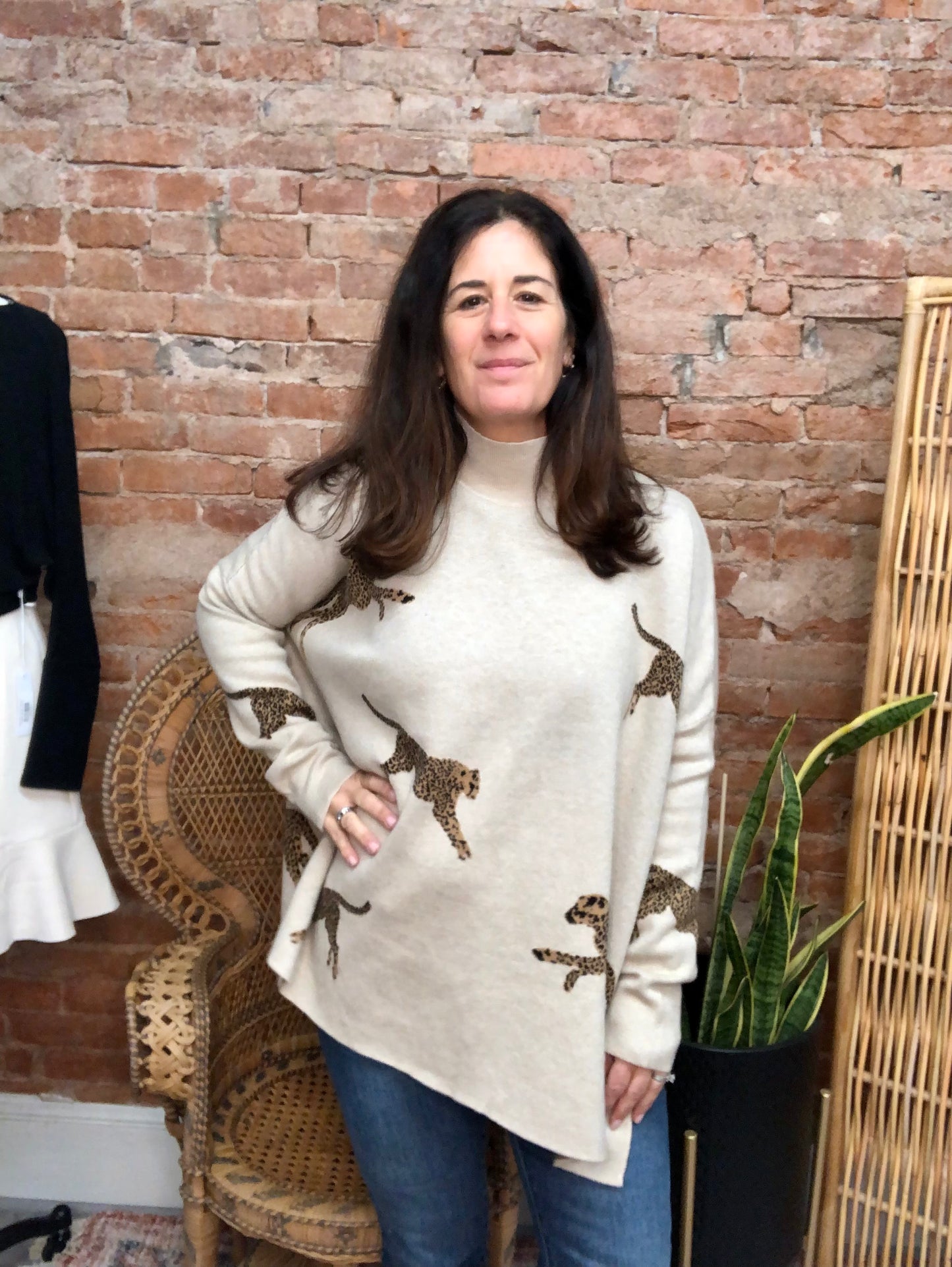 Cheetah On Me Sweater